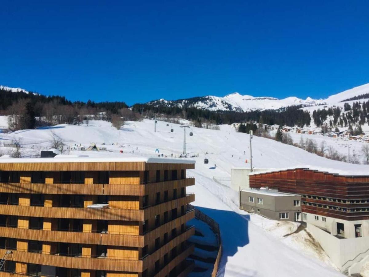 Ferienwohnung 3,5 Zimmer Direkt An Ski- Und Bikepiste Flims Ngoại thất bức ảnh